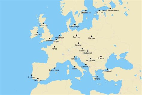 25 Best Cities To Visit In Europe With Map Touropia