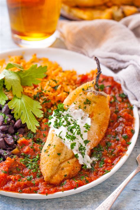 Chile Relleno Recipe Traditional Mexican Recipe Eating