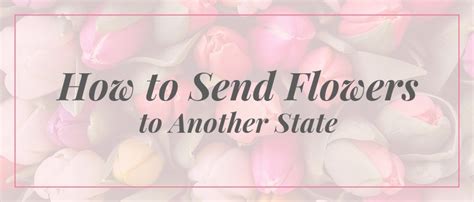 Maybe you would like to learn more about one of these? How to Send Flowers to Another State