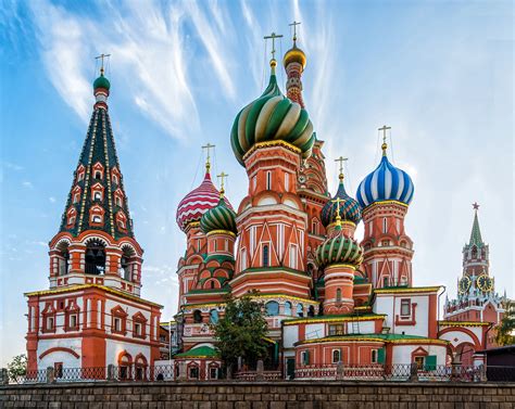 Basilius Kathedrale Roter Platz Moskau Foto And Bild World Kirchen