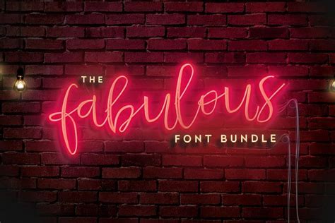 The Fabulous Font Bundle Font Bundles Brand Fonts Fonts