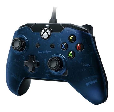 Pdp Wired Controller For Xbox One Blue Gamepad