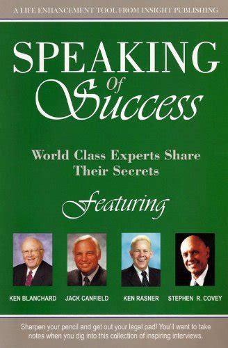 Speaking Of Success By Ken Rasner Goodreads