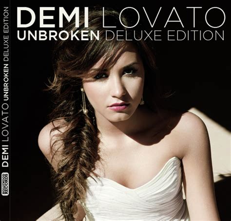 Demi Lovato Unbroken Deluxe Edition My Cd Cover By Wyrywny On Deviantart