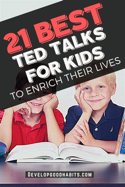 21 Best Ted Talks For Kids To Enrich Their Lives Ted Talks For Kids