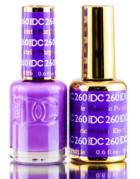 DND DC Purples GEL POLISH DUO Gel Lacquer 0 5 Oz Matching Nail
