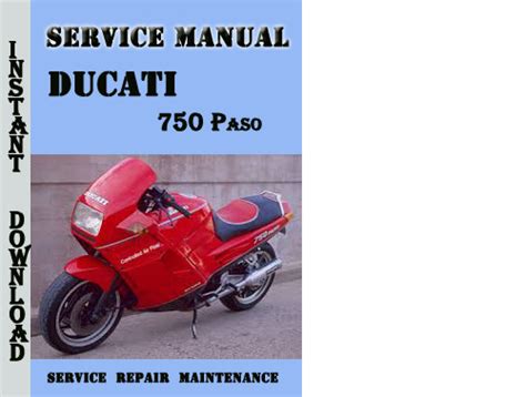 Ducati 750 Paso Service Repair Manual Tradebit