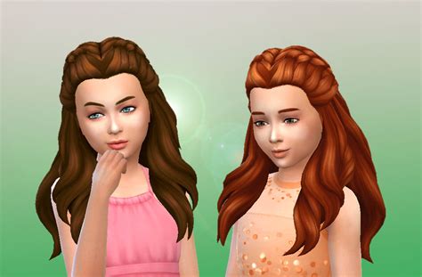 My Sims 4 Blog Creative Braids Hair For Females By Kiara24