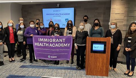 Healthy Communities Foundation Il Immigrant Leaders Launch First In
