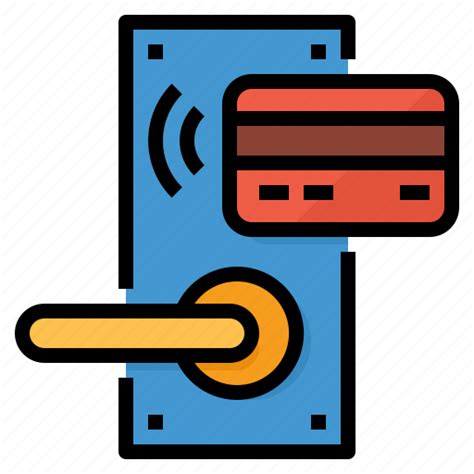 Card Hotel Key Lock Security Icon Download On Iconfinder