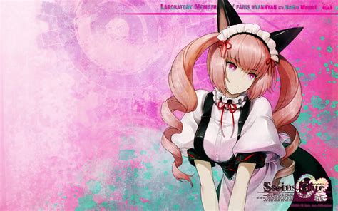 Wallpaper Illustration Anime Girls Pink Steins Gate 1280x800 Px
