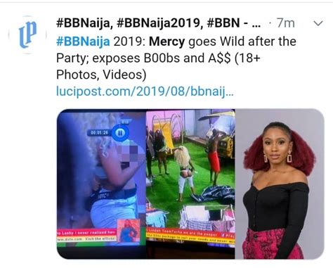 This Has Got Nigerians Talking On Twitter As Mercy And Her Boobs Trend Fans Nigerians Say It