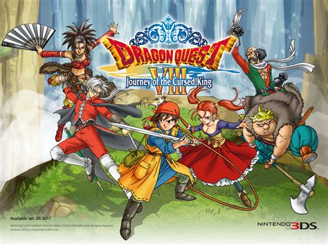 Wallpaper Dragon Quest Viii 3ds Dragons Den Dragon Quest Fansite