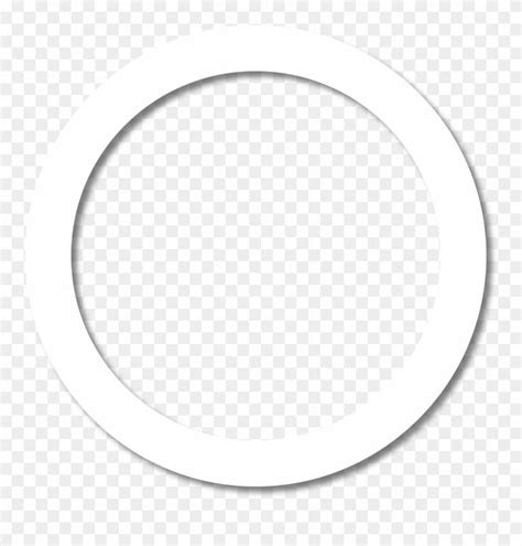 Transparent White Circle Outline Png Circle Outline Circle Clipart