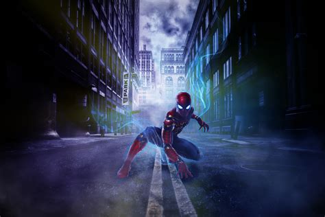 4840x7400 Spider Man Adventure In The Dark Streets 4840x7400 Resolution
