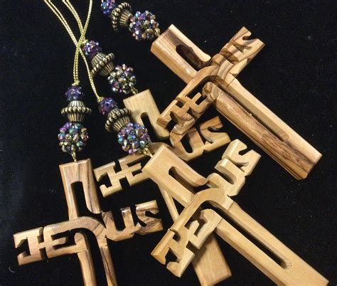 Cross Christmas Ornament Beaded Religious Catholic Jesus Etsy