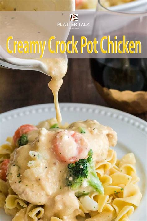 When ready to cook, put chopped onion in bottom of crock pot. Creamy Crockpot Chicken - Boneless Skinless Chicken Crock Pot Recipe