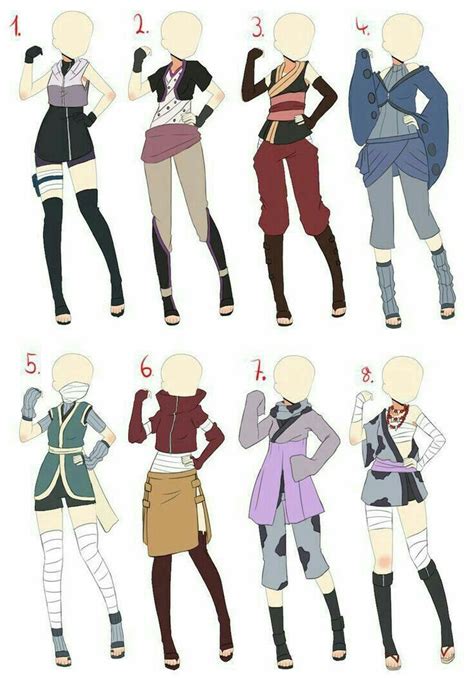 Pin By Gray On Guías De Ropa Para Dibujar Etc Anime Outfits
