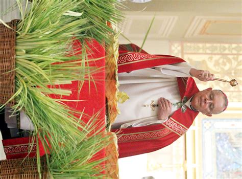 Palm Sunday Mass Begins Holy Week Liturgies At Cathedral