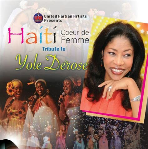 haïti culture un hommage sublime à yole dérose à miami haititweets