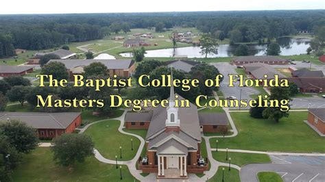 The Baptist College Of Florida Masters In Counseling Youtube