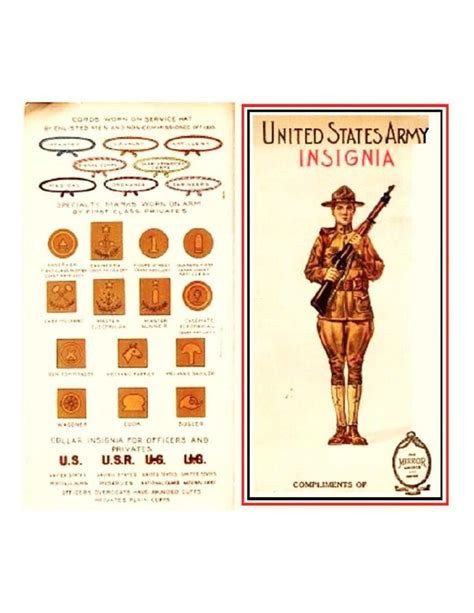 1917 United States Army Insignia Pdf Business