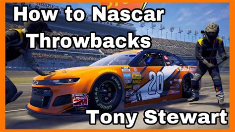 NASCAR Ignition Paint Booth NASCAR Throwbacks Tony Stewart YouTube