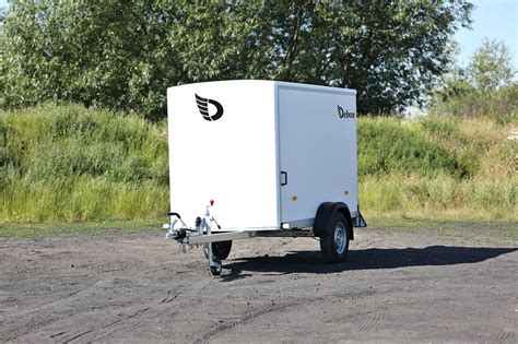 C255 · Small Braked Box Trailer · Lightweight And Robust · Debon Trailers