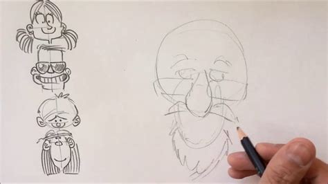 Aprende A Dibujar Caricaturas De Personas Youtube