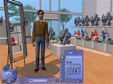 Mod The Sims Robot Shop Cas Background