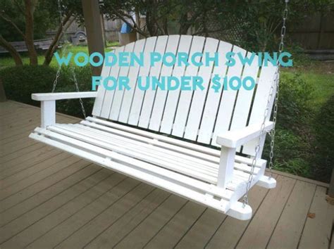 23 Free Diy Porch Swing Plans And Ideas To Chill In Your Front Porch