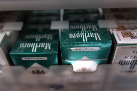 Fda Moves To Ban Menthol Cigarettes Flavored Cigars Shots Health