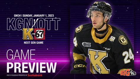 Game Preview Fronts Host The 67s In First Matchup Of 2023 Kingston