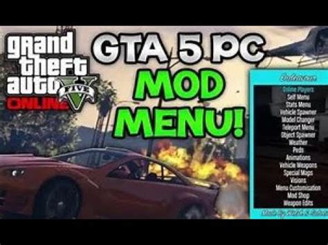 Gtav online 1.51 mod menu. AVOIR UN MOD MENU GTA V ONLINE (PC) GRATUIT EN 5 MINUTES ...