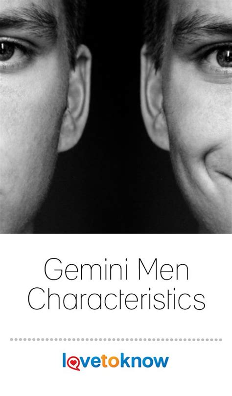 Gemini Men Characteristics Lovetoknow Gemini Man Gemini Gemini Zodiac