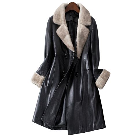 Real Fur Coat Autumn Winter Coat Women 2019 Sheepskin Coat Korean Mink