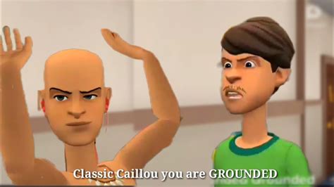 Classic Caillou Dances N Ked In The Living Room Boris Gets Angry Grounded S Ep Youtube
