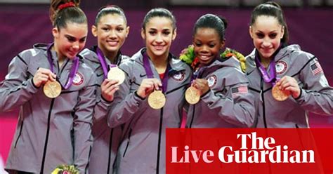 London 2012 Olympics Usa Win Womens Team Gymnastics Gold As It