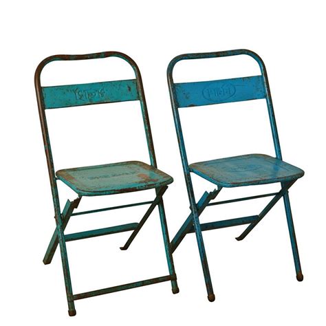 Vintage And Antique Metal Folding Chairs