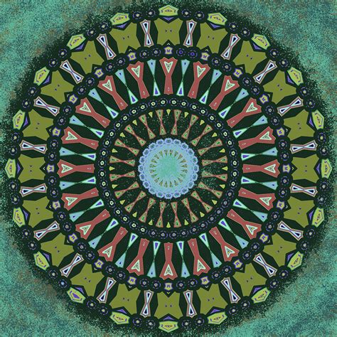 Arizona Splattered Mandala Digital Art By Joy Mckenzie Fine Art America