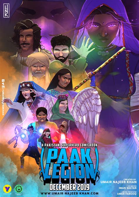 paaklegion a pakistani superhero comicbook behance