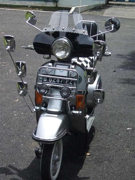 old motor vespa tua modif - motor modif contest | trend motorcycle