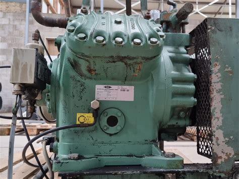 Used Bitzer G Open Type Reciprocating Compressor Freon Hos Bv