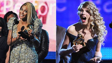 Beyonce Taylor Swift Dominate 2010 Grammy Awards
