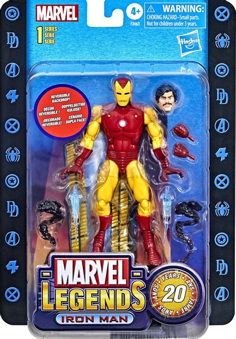Marvel Legends Series 1 20th Anniversary Iron Man