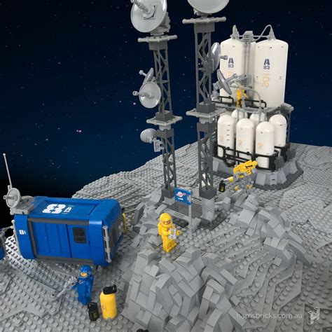 A83 Exploration Base Harris Bricks 024 Lego Spaceship Spaceship Design