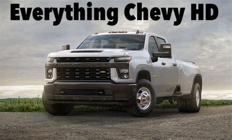 2020 Chevy Silverado 3500 Hd Cab Chassis Will Have Large 40 Or 63