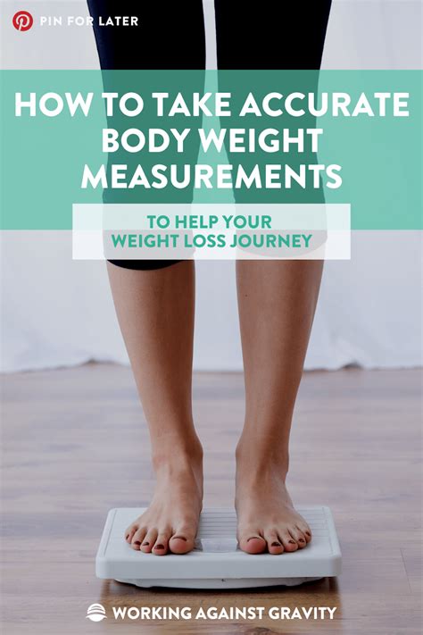 How To Take Body Measurements For Weight Loss Working Against Gravity