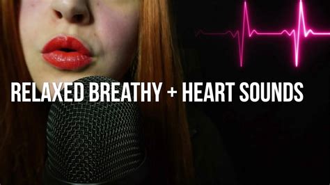 Relaxing Female Heartbeat Mic Blowing And Breathing Asmr Youtube
