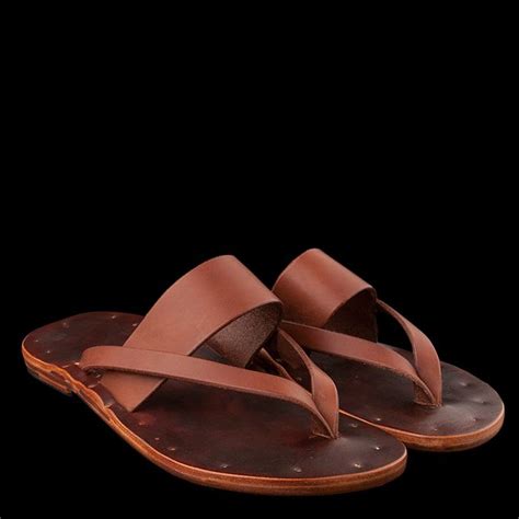 Unionmade Kika Ny Leather Egyptian Sandal In Brown Egyptian